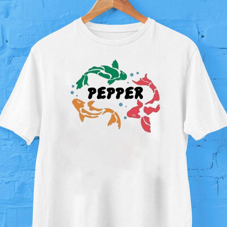 Pepper Coi Fish Shirt Pepper Coi Fish Shirt