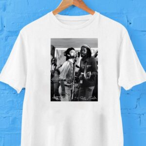 Peter Tosh Mick Jagger Walk And Don’t Look Back Signature Shirt