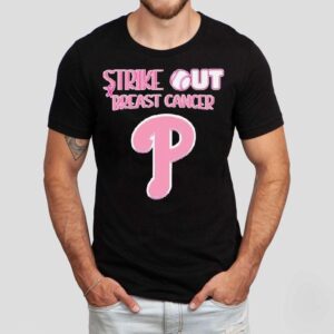 Philadelphia Phillies Strike Out Breast Cancer Shirt Philadelphia Phillies Strike Out Breast Cancer Shirt