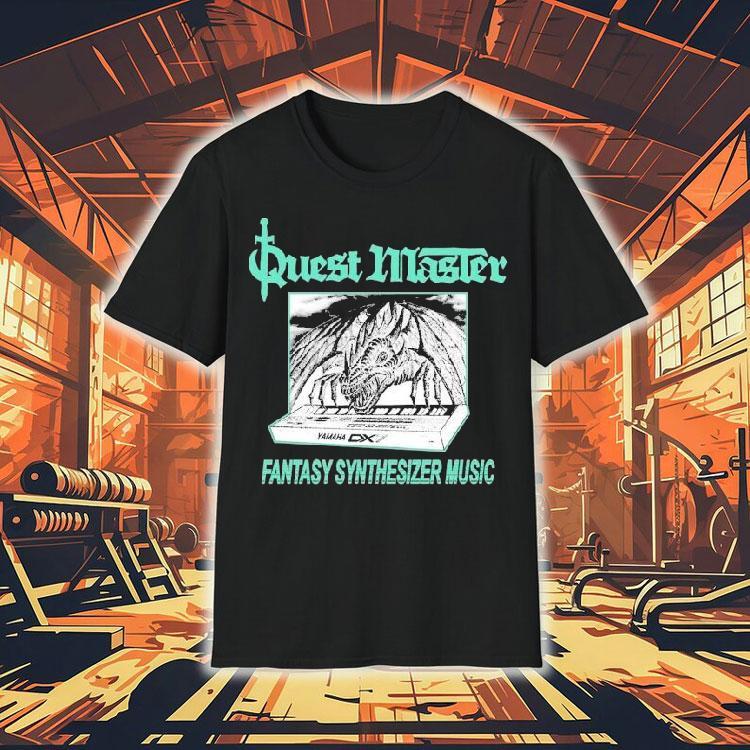 Quest Master Fantasy Synthesizer Music Draconic Oscillations Shirt Quest Master Fantasy Synthesizer Music Draconic Oscillations Shirt