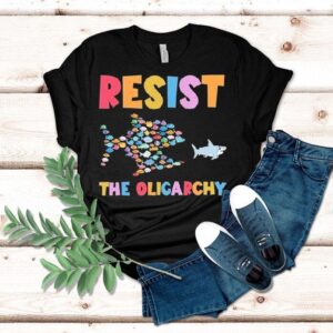Resist The Oligarchy Fish Shirt