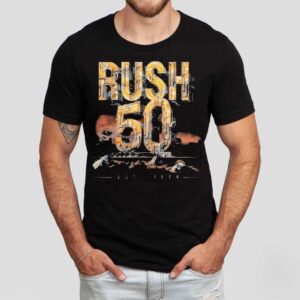 Rush 50 Brutalist Est 1974 Shirt