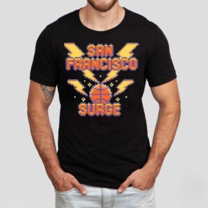 San Francisco Surge Basketball Pixel Shirt
