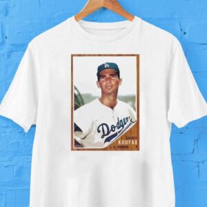 Sandy Koufax Los Angeles Dodgers Vintage Shirt