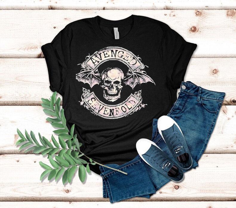 Skull Bat Avenged Sevenfold Vintage Shirt Skull Bat Avenged Sevenfold Vintage Shirt
