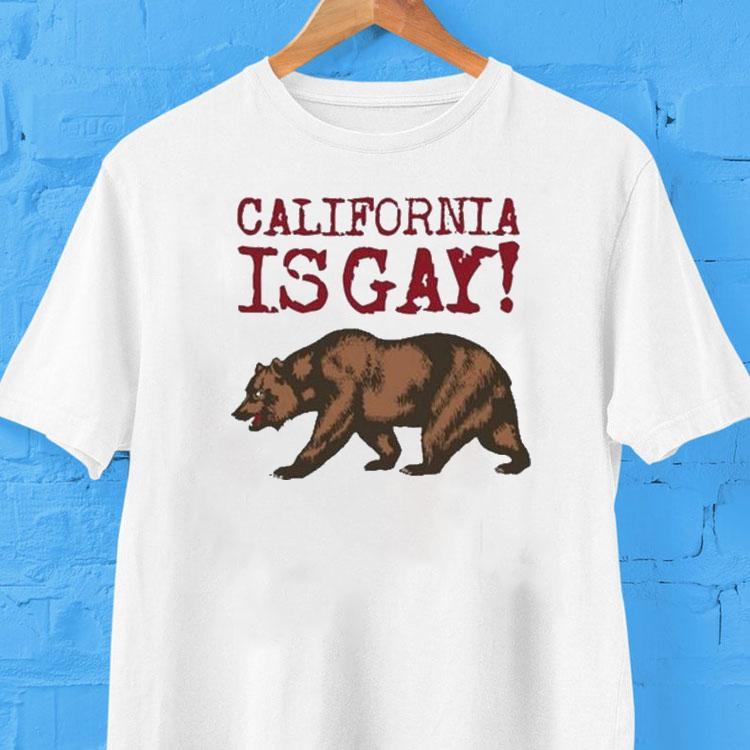 Sloe Jack California Is Gay Bear Shirt Sloe Jack California Is Gay Bear Shirt