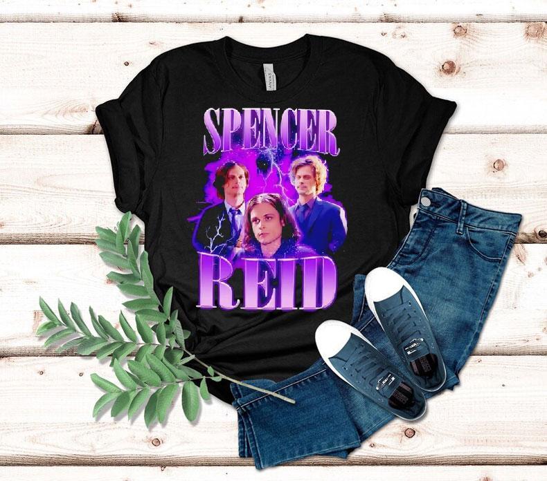 Spencer Reid Lightning Shirt Spencer Reid Lightning Shirt