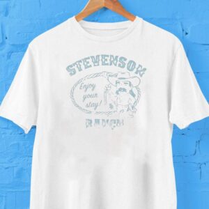 Stevenson Ranch Enjoy Your Stay Cowboy Shirt