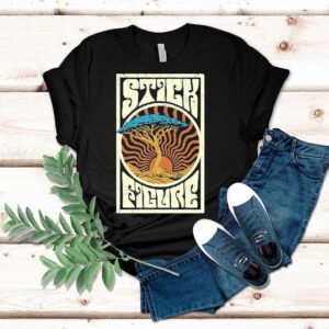 Stick Figure Sunrise Tree Shirt