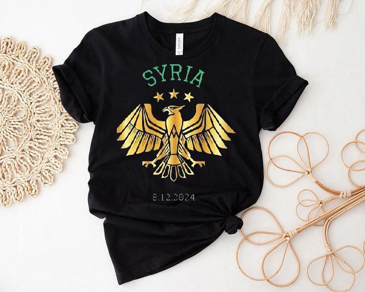 Syria Eagle Golden 2024 Shirt Syria Eagle Golden 2024 Shirt