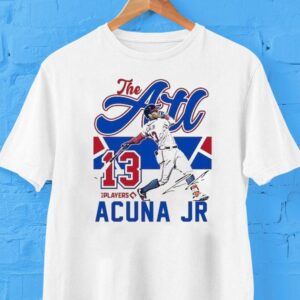 The Atl Ronald Acua Jr. 13 City Connect Player Autographed Shirt