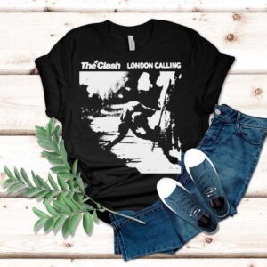 The Clash Monotone Shirt The Clash Monotone Shirt