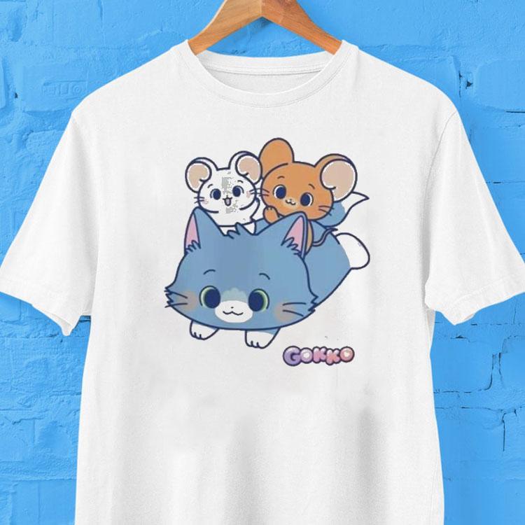 Tom Jerry Gokko Trio Rats Cat Shirt Tom Jerry Gokko Trio Rats Cat Shirt