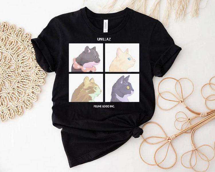 Unillaz Feline Good Inc Cats Shirt Unillaz Feline Good Inc Cats Shirt