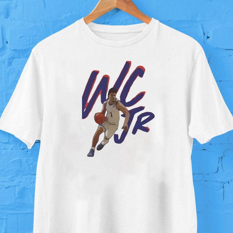 Walter Clayton Jr Script Basketball Shirt Walter Clayton Jr Script Basketball Shirt