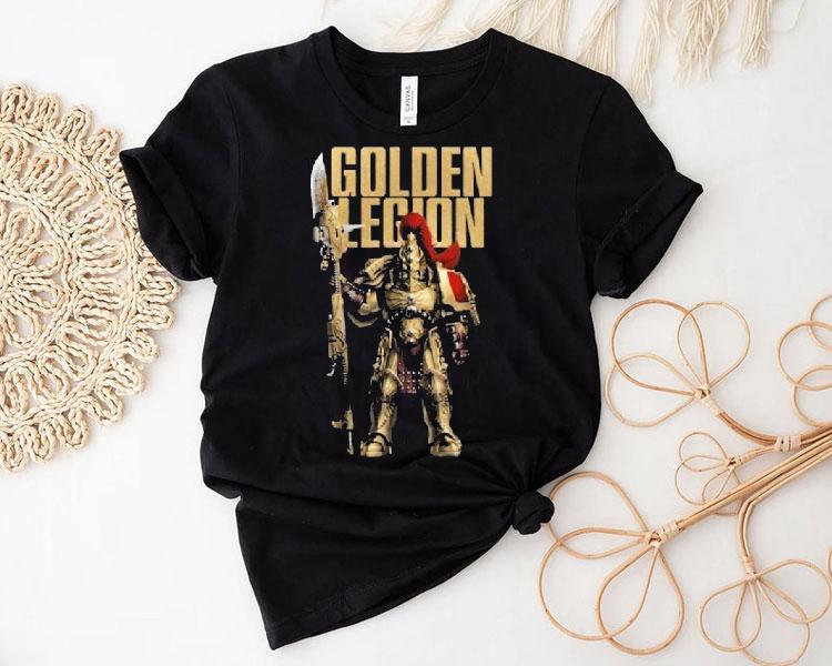 Warhammer Adeptus Custodes Golden Legion Shirt Warhammer Adeptus Custodes Golden Legion Shirt