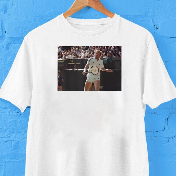 Wimbledon Tennis Legend Boris Becker 1991 Shirt Wimbledon Tennis Legend Boris Becker 1991 Shirt