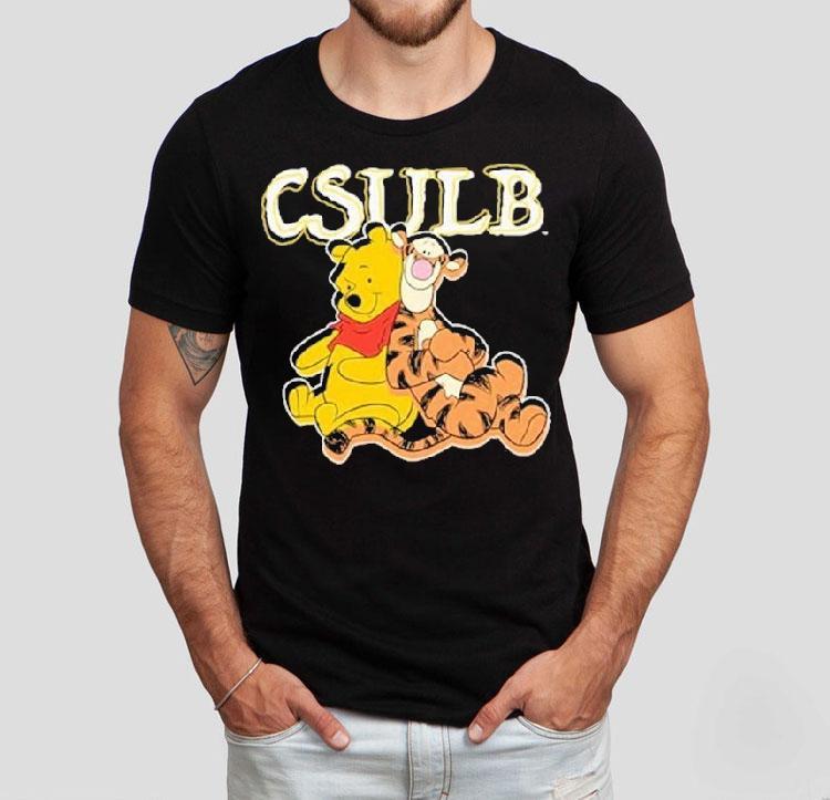 Winnie-the-pooh And Tigger Long Beach State Lbsu Shirt Winnie-the-pooh And Tigger Long Beach State Lbsu Shirt