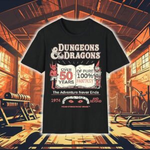 Wizard Of Barge Dungeons And Dragons 50 Years Of Fantasy The Adventure Never Ends 1974 And Beyond Shirt