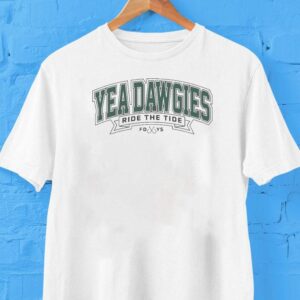 Yea Dawgies Ride The Tide Shirt