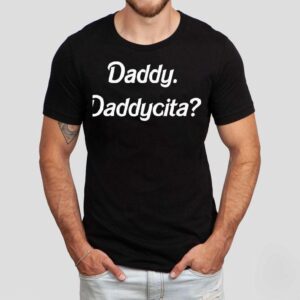 Zack Wickham Wearing Daddy Daddy Cita Shirt