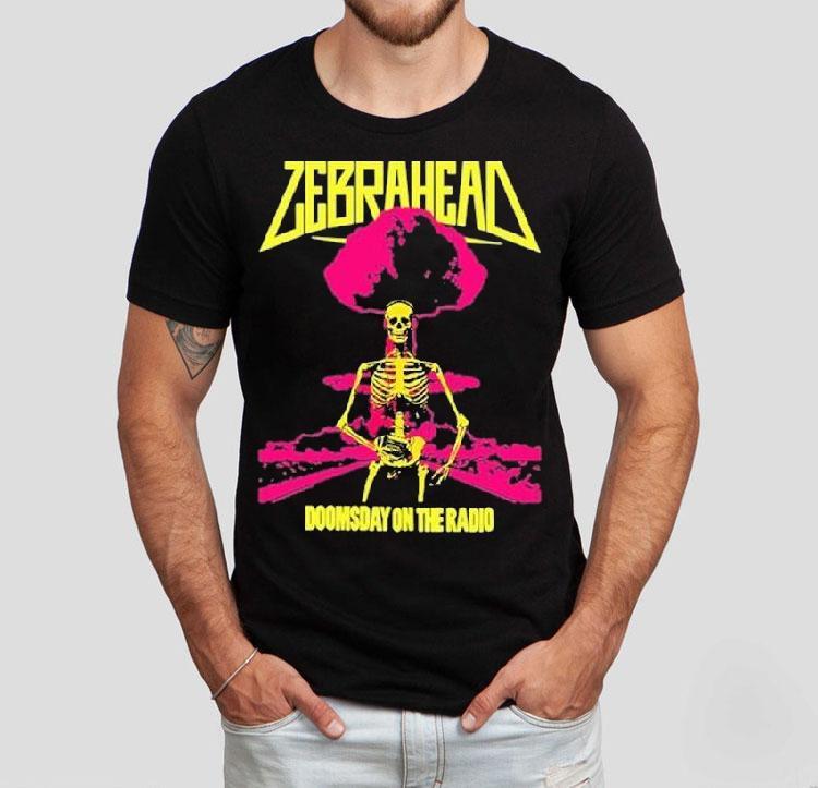 Zebrahead Doomsday On The Radio Skeleton Tour 2024 Shirt Zebrahead Doomsday On The Radio Skeleton Tour 2024 Shirt