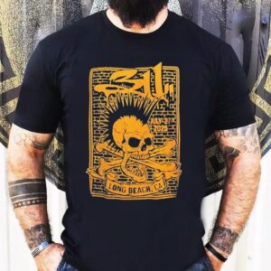 311 Vans Warped Tour 2025 Event In Long Beach California On July 27 Skull Shirt