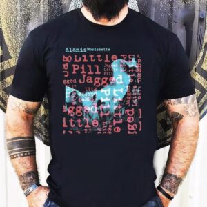 Alanis Morissette Jagged Little Pill Portrait Text Shirt