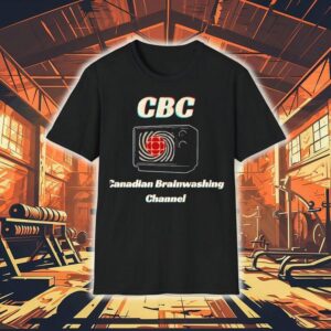 Alberta Unchained Cbc Canadian Brainwashed Channel Graphic Shirt