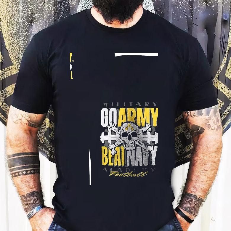 Army Black Knights Skull Beat Football Shirt Army Black Knights Skull Beat Football Shirt