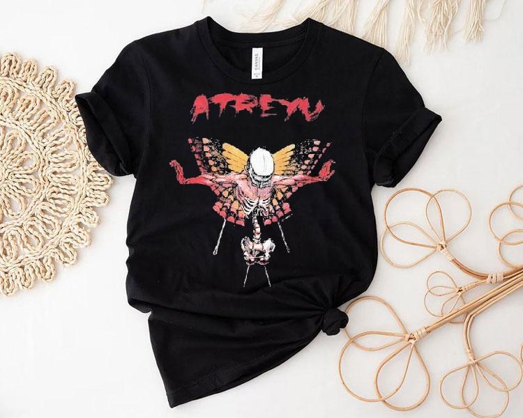 Atreyu Butterfly Angel Shirt Atreyu Butterfly Angel Shirt