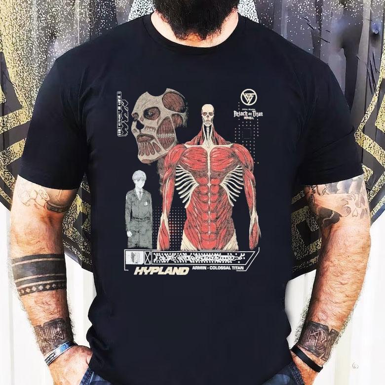 Attack On Titan Colossal Hypland Shirt Attack On Titan Colossal Hypland Shirt