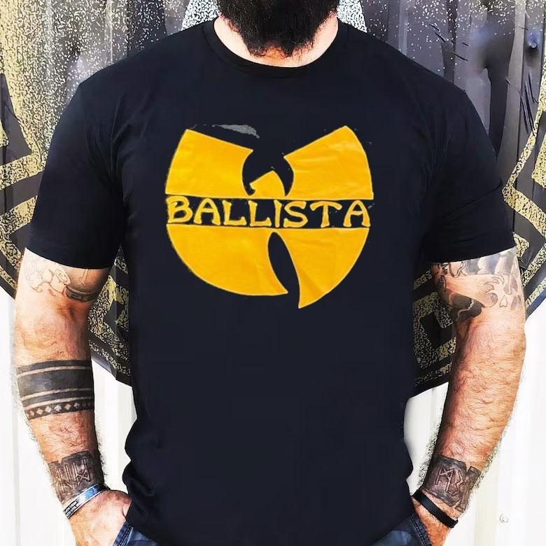 Ballista X Wu Tang Clan Ballis-tang Clan Logo Shirt Ballista X Wu Tang Clan Ballis-tang Clan Logo Shirt