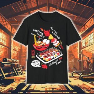 Bandage Brigade Dragon Roll Hot Spicy Shirt