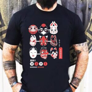 Bandage Brigade Matsuri Masks Tshirt