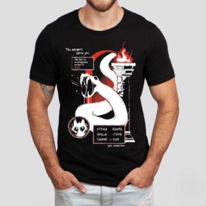 Bandage Brigade The Serpent Sports You You Feel An Unimaginable Sense Dread Attack Equips Spells Items Examine Run Dungeon Shirt