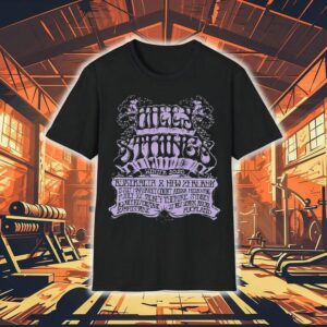 Billy Strings Australia New Zealand 2025 Tour Shirt 1 Billy Strings Australia New Zealand Tour Tshirt