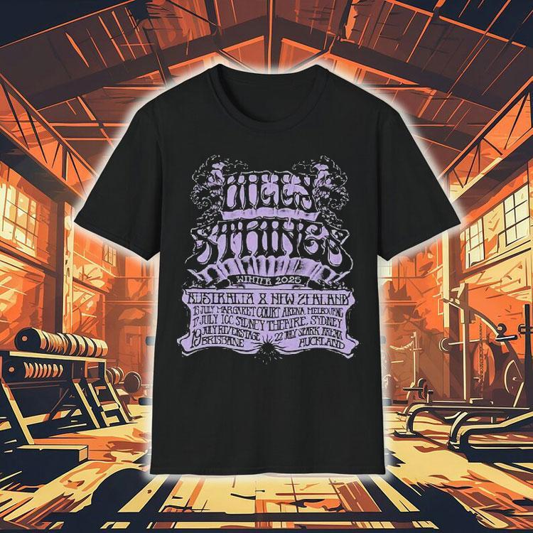 Billy Strings Australia New Zealand 2025 Tour Shirt Billy Strings Australia New Zealand 2025 Tour Shirt