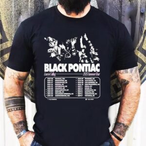 Black Pontiac Love Is Calling 2025 Summer Tour Dates Shirt