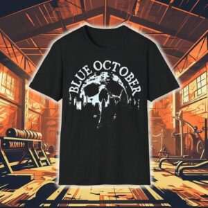 Blue October Skull Skyline Spring Tour 2024 Shirt