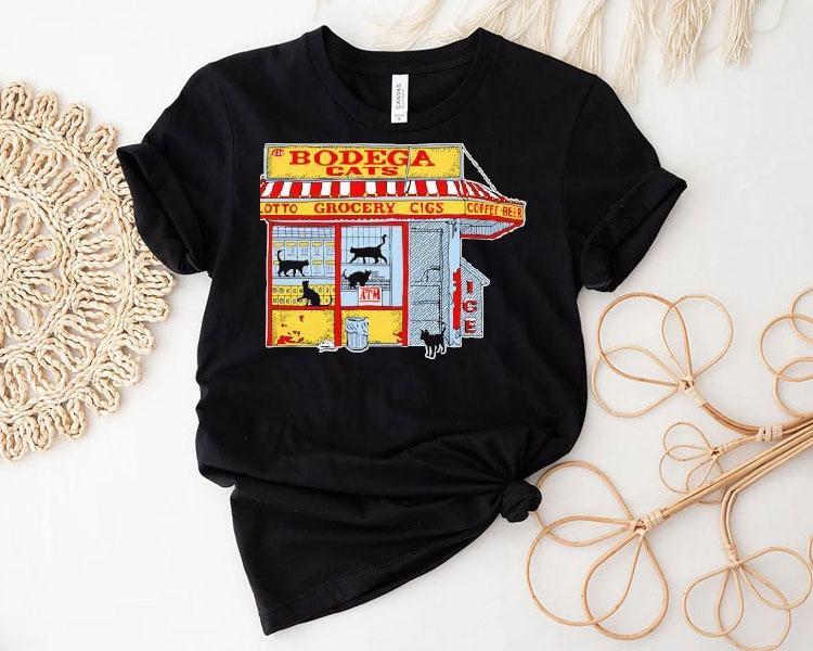 Bodeca Cats Lotto Crocery Cigs Coffee Beer Shirt Bodeca Cats Lotto Crocery Cigs Coffee Beer Shirt