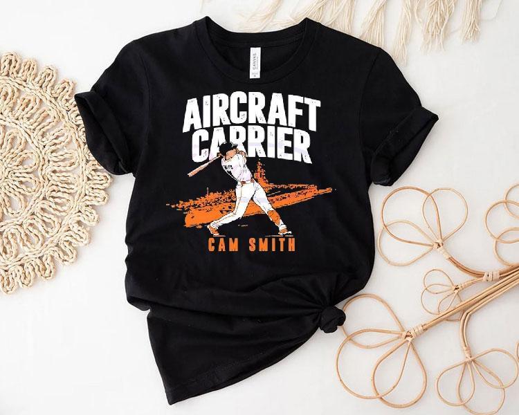 Cam Smith Aircraft Carrier Houston Astros Baseball Shirt Cam Smith Aircraft Carrier Houston Astros Baseball Shirt