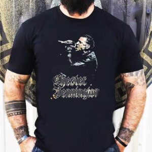 Chester Bennington American Singer Portrait Shirt