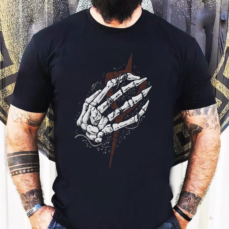 Clayman Heartless Skeleton Hand Shirt Clayman Heartless Skeleton Hand Shirt