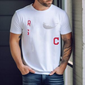 Cleveland Guardians Quad Legacy Earn Your Stripes Helmet Shirt