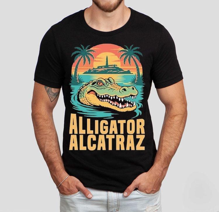 Clown World Alligator Alcatraz Crocodile Shirt Clown World Alligator Alcatraz Crocodile Shirt