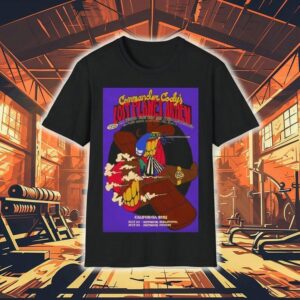 Commander Cody And His Lost Planet Airmen California 2025 Shows Shirt