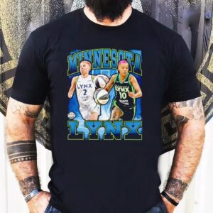 Courtney Williams And Natisha Hiedeman Minnesota Lynx Basketball Wnba All-star Game 2025 Shirt