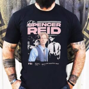 Criminal Minds Dr Spencer Reid Fbi Shirt