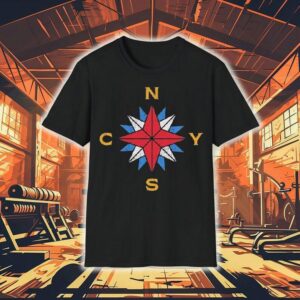 Crosby, Stills, Nash Young Compass Shirt